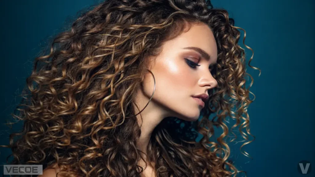 Wet Look A Glossy and Sleek Style for Long Curly Hairstyles