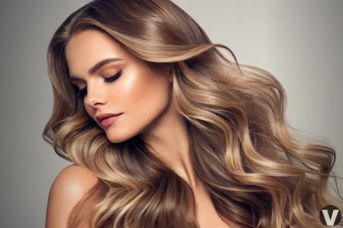 long sleek hair with Soft Waves